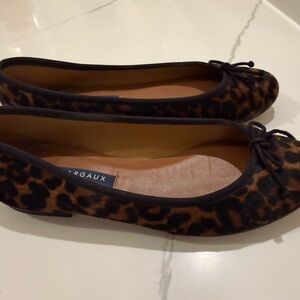 Margaux Animal Print Flats
